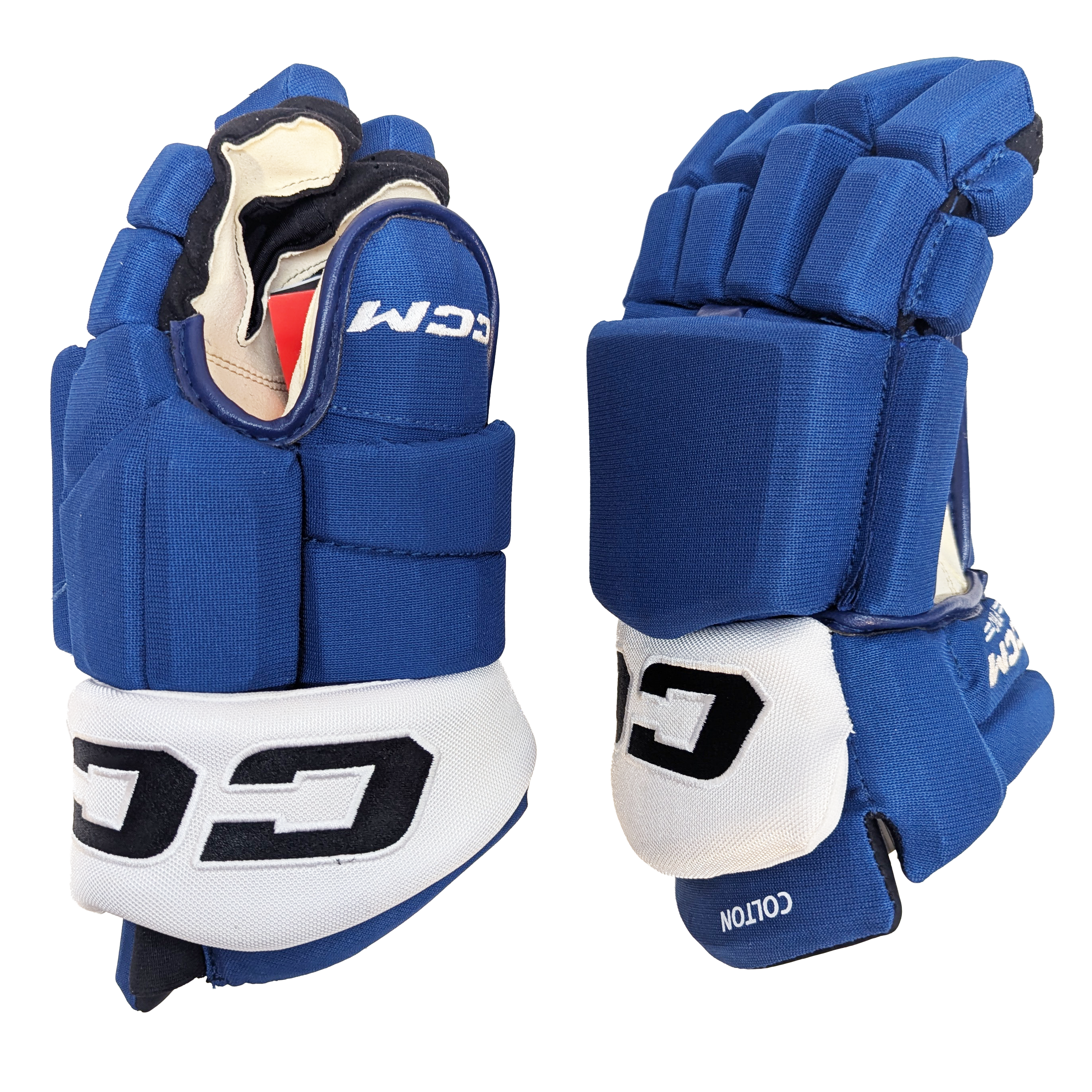 CCM HGTKPP - Gant NHL Pro Stock - Ross Colton (Bleu/Blanc)